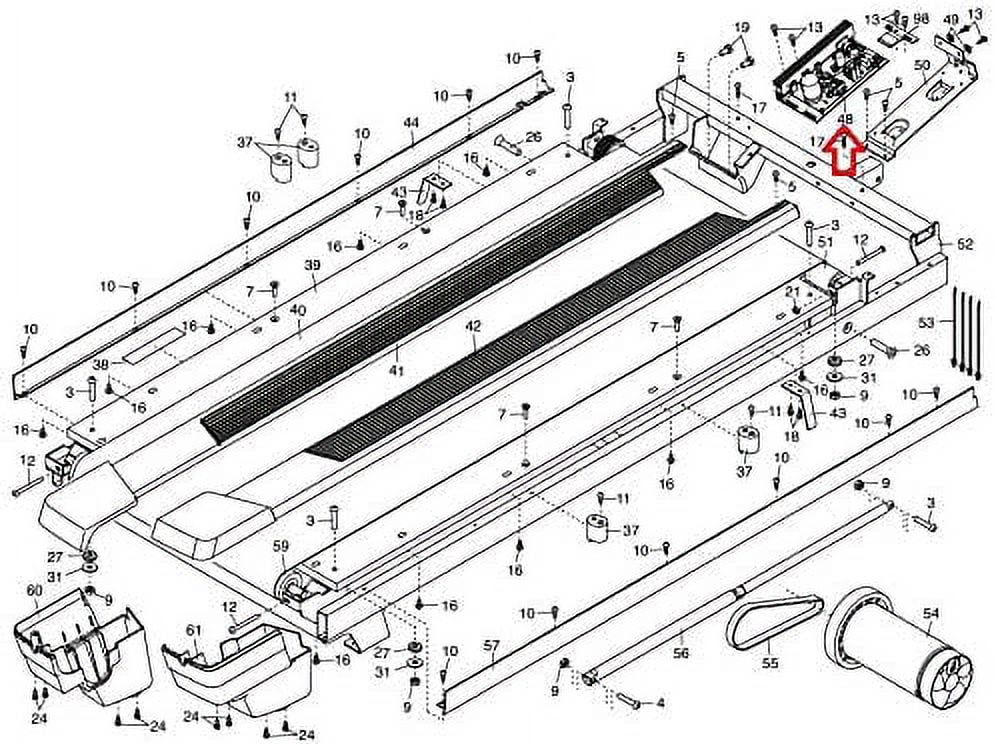 Lower Motor Control Board Controller J640