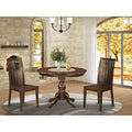 Mahogany Rubberwood Solid Wood Dining Set T946721
