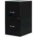 2-Drawer Vertical File Cabinet Locking Letter Black I145694