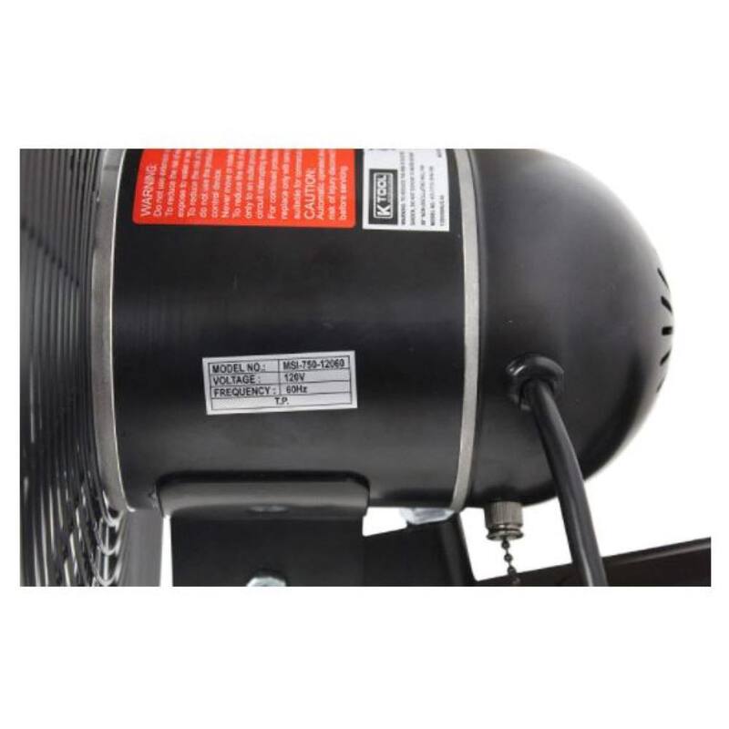 30 in. Oscillating Wall Mount Industrial Fan C291634