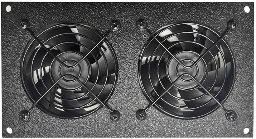 Programmable Thermostat Cooling Kits, Metal, Dual 80mm, Pack of 2 G1322