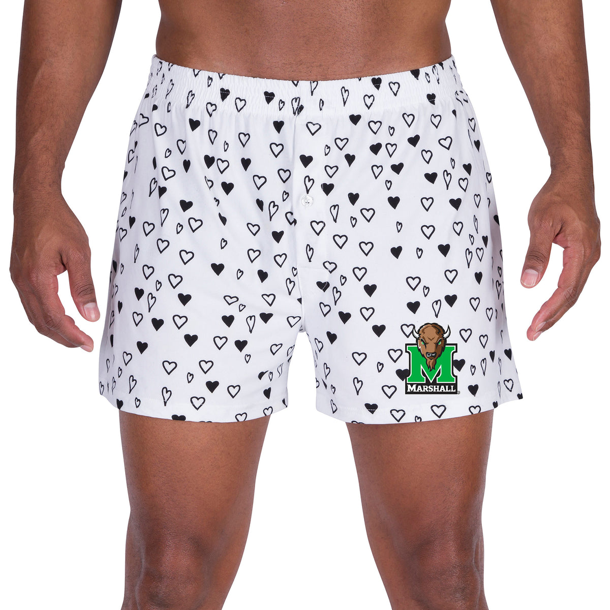White Marshall Knit Boxer Shorts H55932