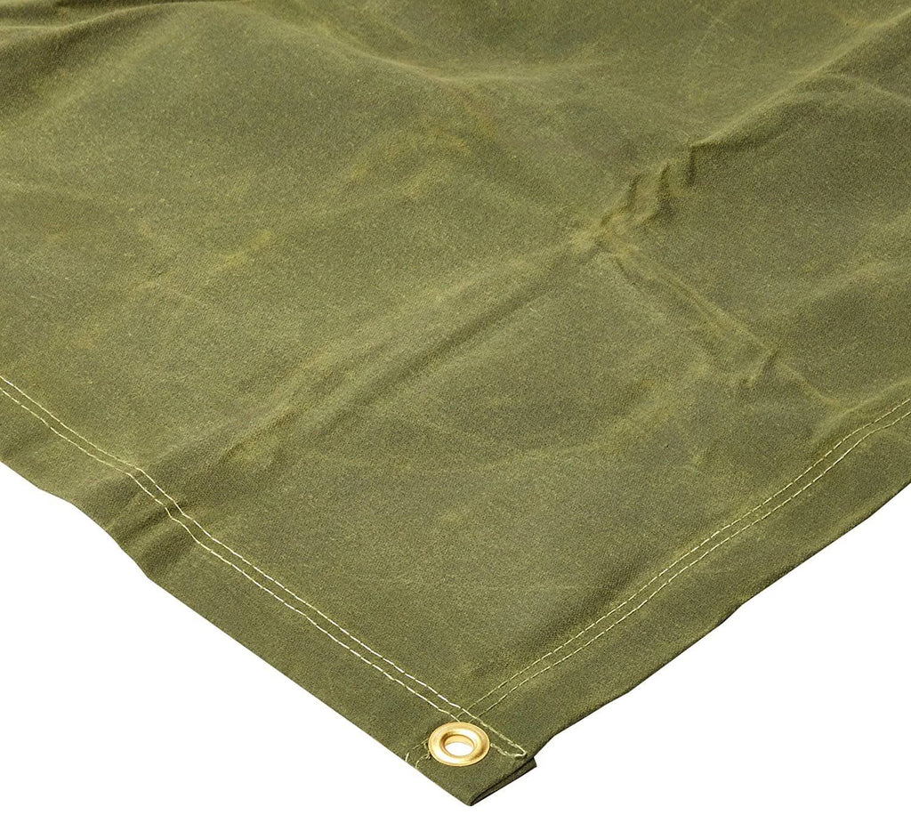 Olive Drab Canvas Tarpaulin 8 by 10 Feet A78258