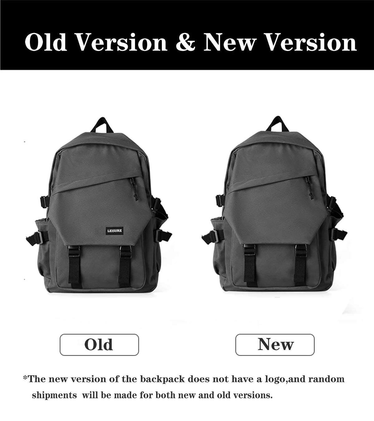 Waterproof Black Laptop Backpack Z709