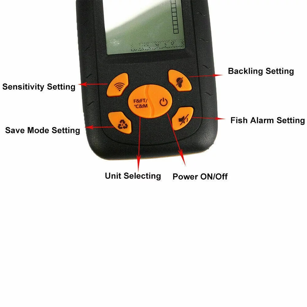 Portable Fish Finder Sonar Transducer B7824