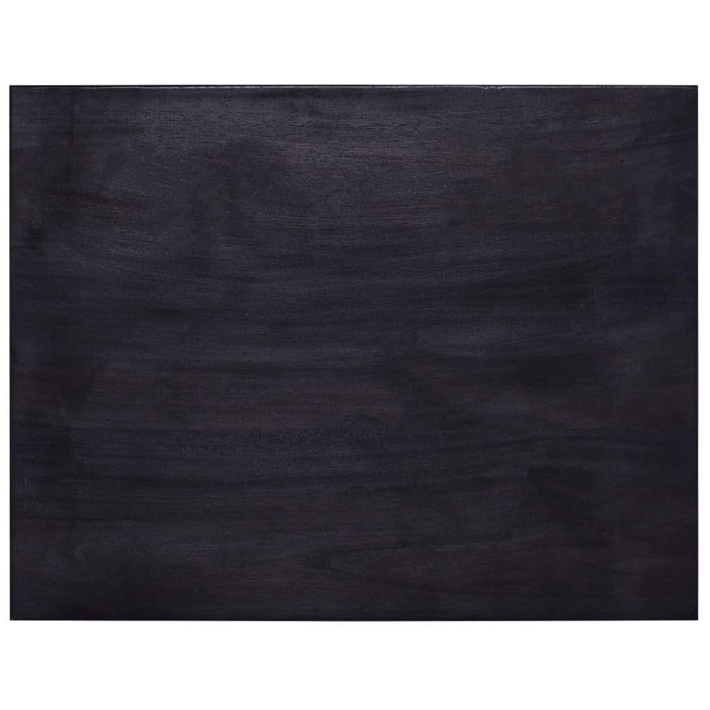 Black Solid Mahogany Wood Chest of Drawers I973999