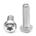 M5 x 0.80 x 20 Coarse Thread ISO 7380 Class 10.9 6 Lobe Button Head Cap Screw Alloy Steel Zinc Plated S27190