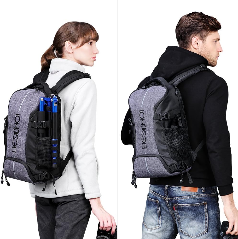 Waterproof Camera Backpack with Rain Cover G958873