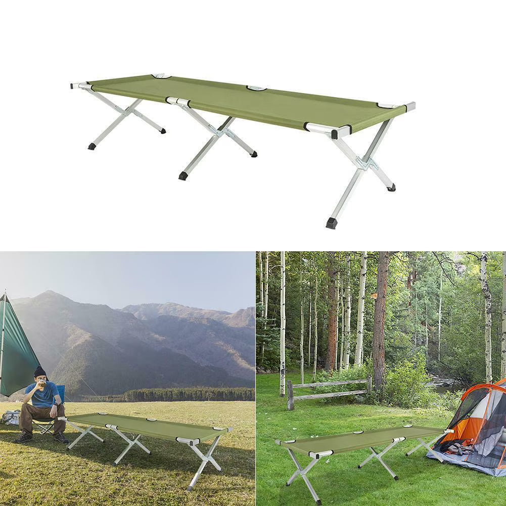 Portable Folding Camping Cot with Carrying Bag S702072