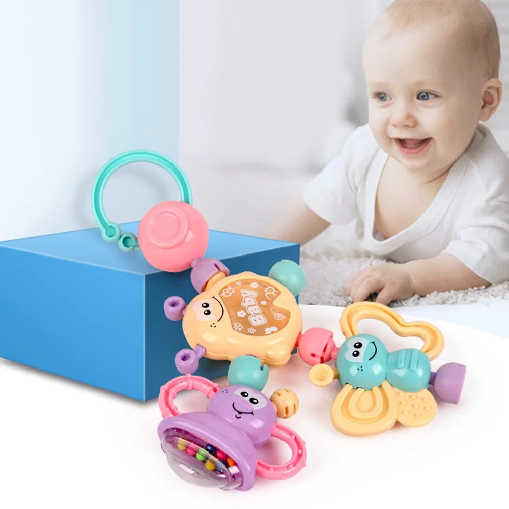 7Pcs Baby Rattles Toy Set C98540