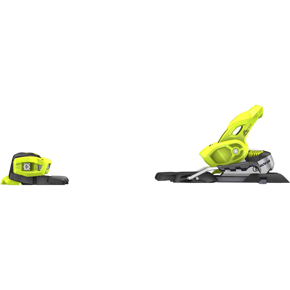 Flash Yellow Ski Bindings V61942