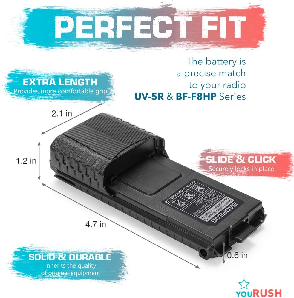 2 Pack 3800 mAh Extended Battery with USB Charging Cables U30794