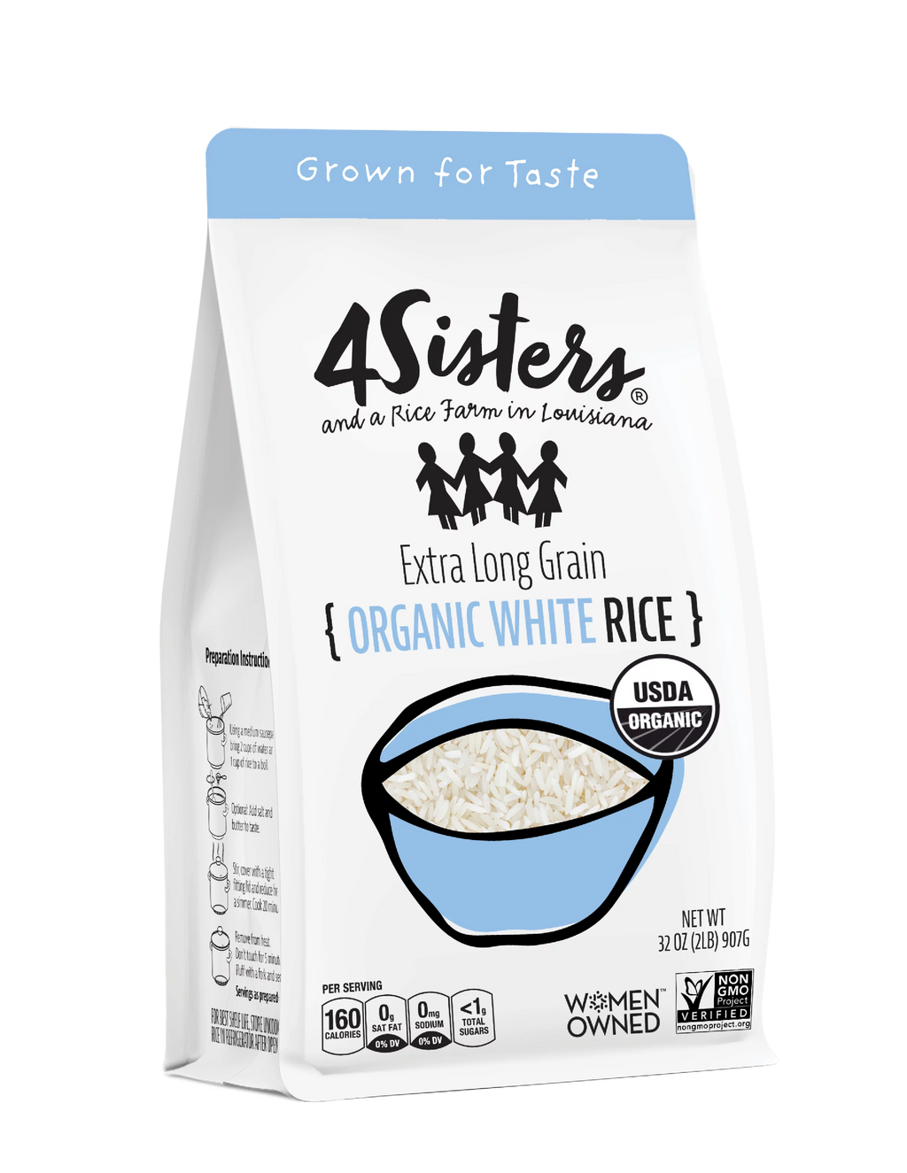 Organic Long Grain White Rice, 32oz C716