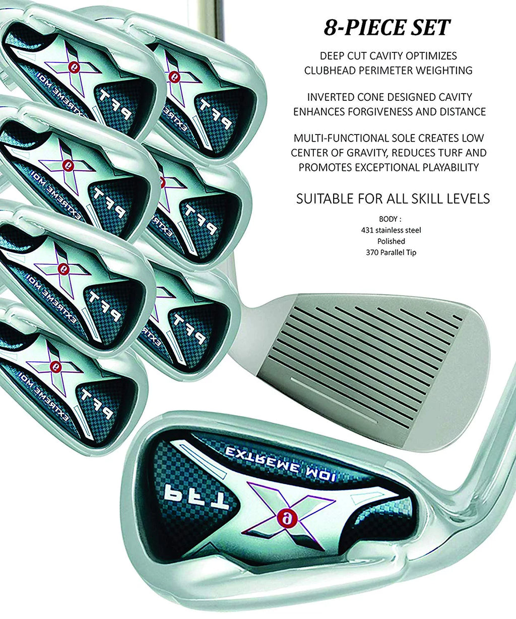 Left Handed 8-Piece Women's Iron Set Steel Shaft C97642
