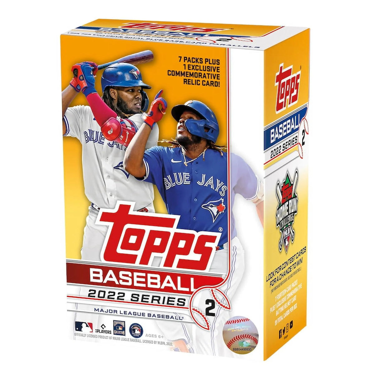 2022 Topps Series 2 Baseball Relic Box 7 Packs J37020
