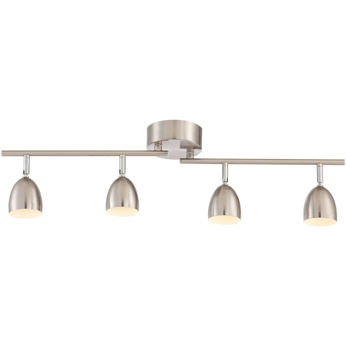 4-Light Satin Nickel LED Track Fixture Z56209