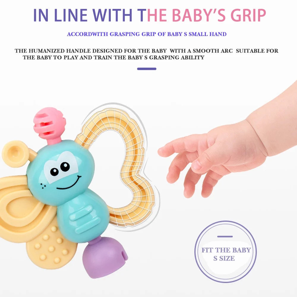 7Pcs Baby Rattles Toy Set C98540