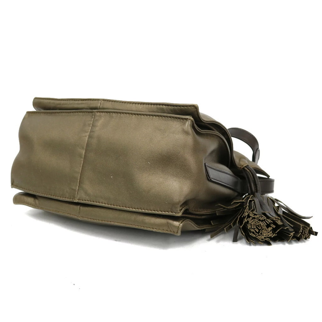Pre-Owned Bronze Shoulder Bag I26378