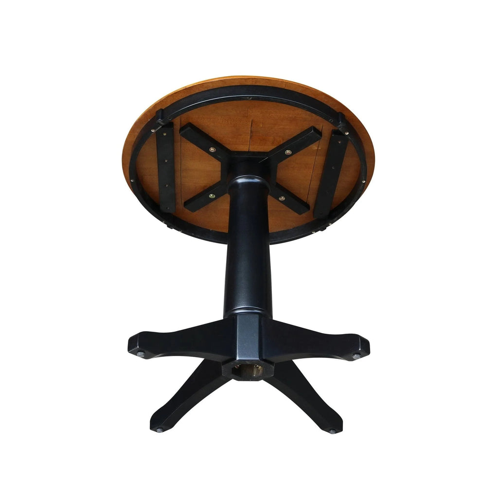 Round Pedestal Bar Table in Cherry M912