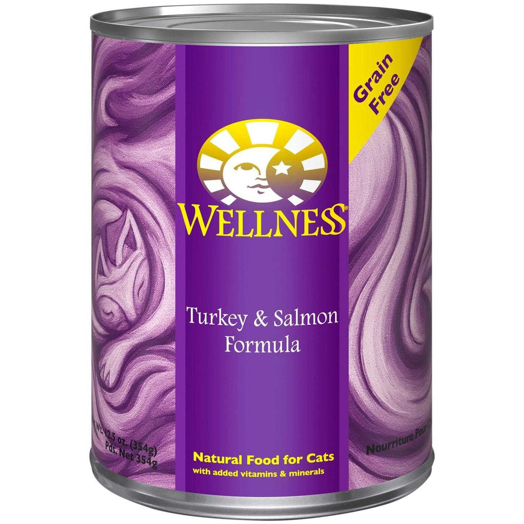 Turkey & Salmon Pate Canned Cat Food 12.5 oz M56990
