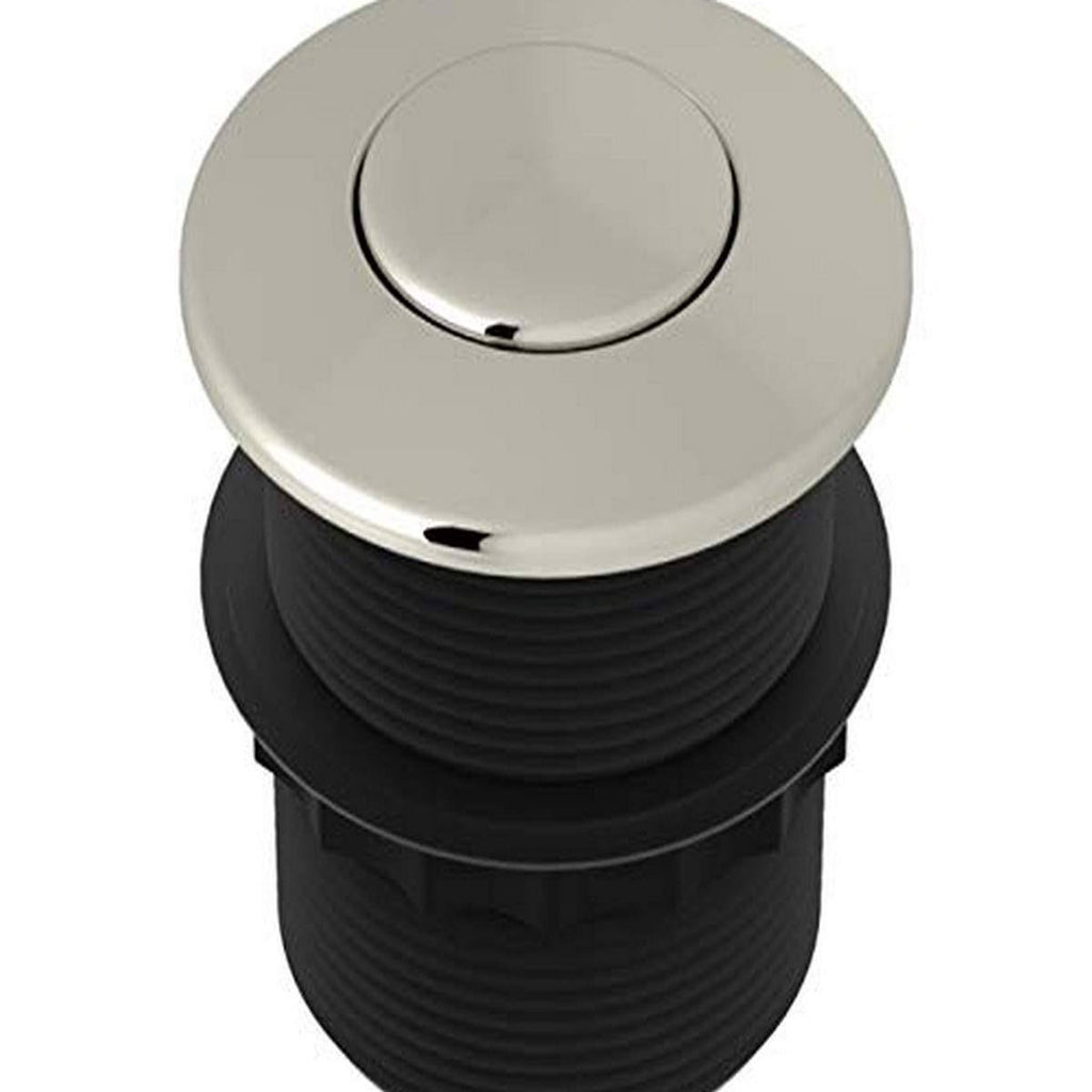 Polished Nickel Air Activated Switch Button for Waste Disposal N393