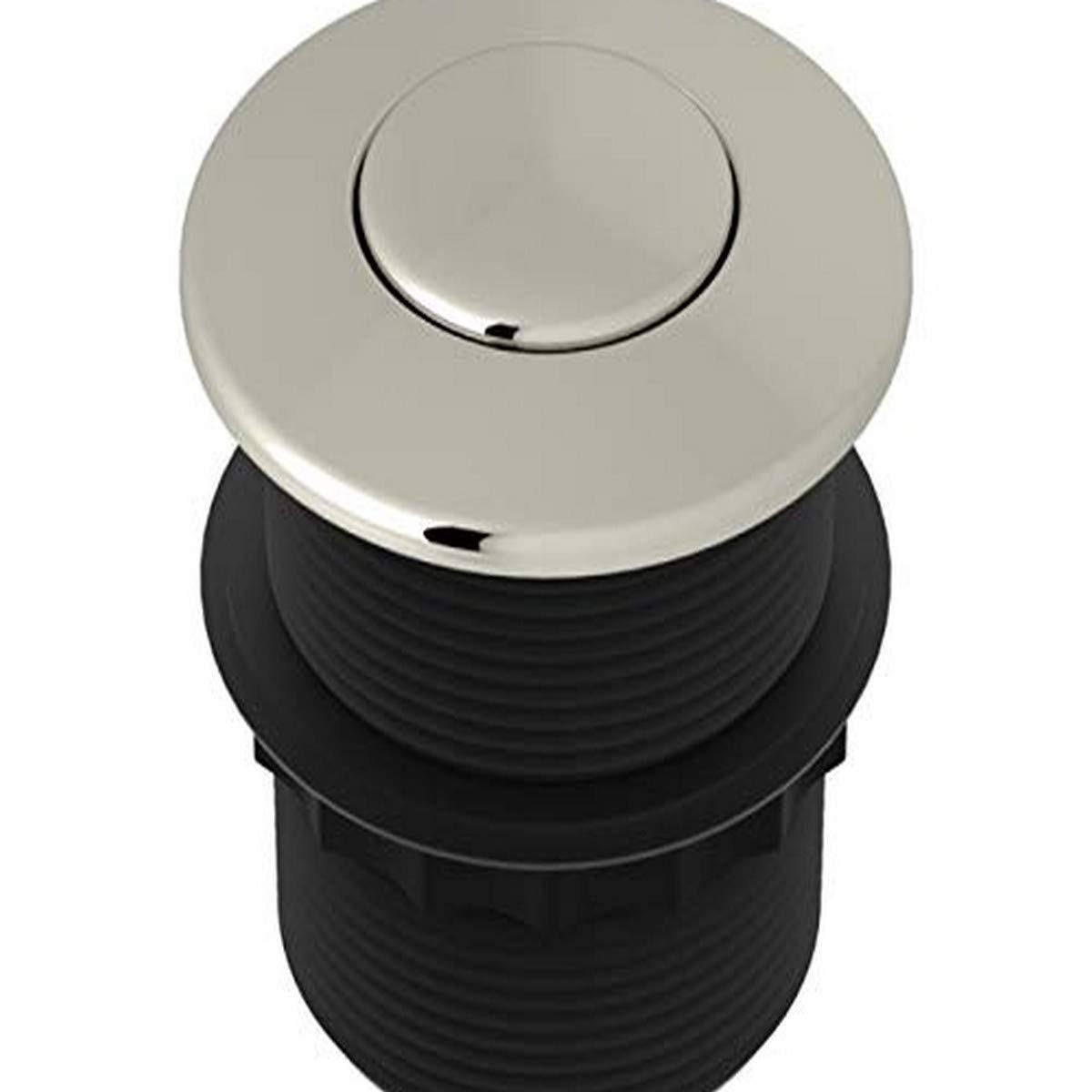 Polished Nickel Air Activated Switch Button for Waste Disposal N393