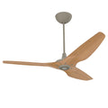 60 Ceiling Fan with Cocoa Bamboo Blades and Satin Nickel Finish W435722