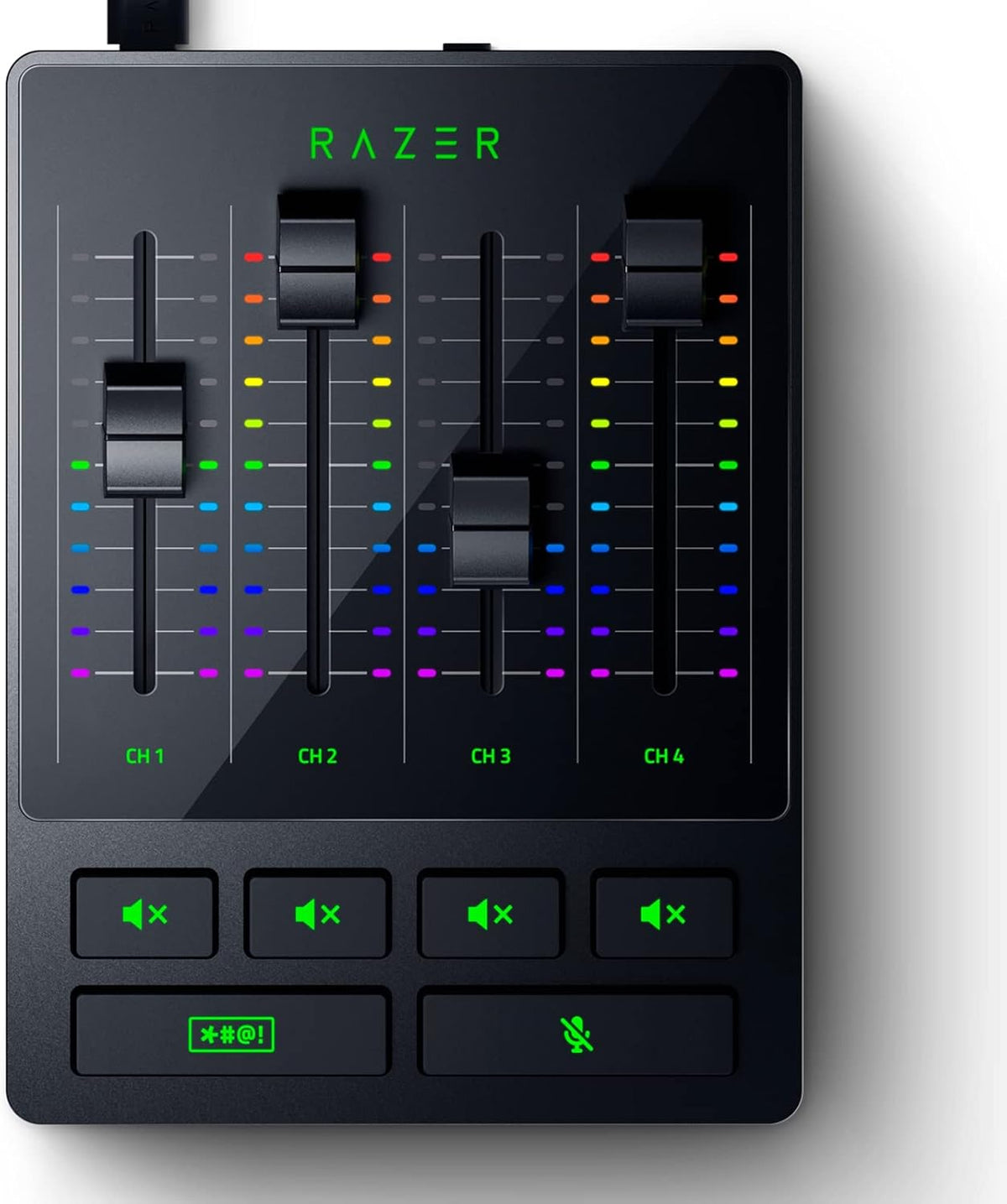 4-Channel Audio Mixer with XLR Preamp and USB Connectivity H138706
