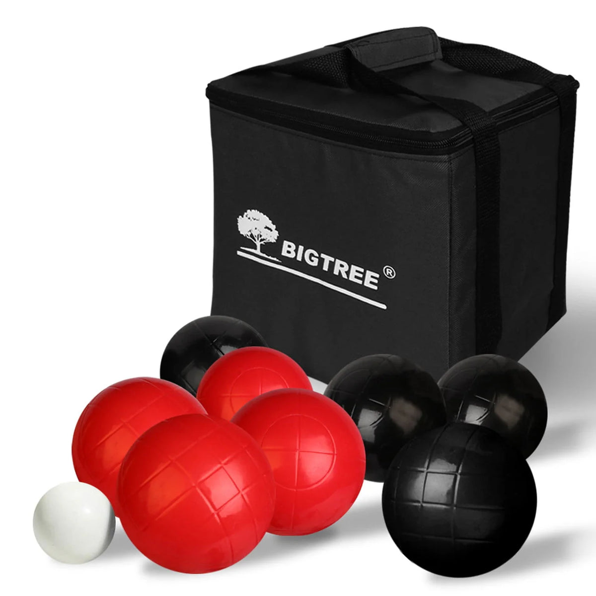 3.5in Bocce Ball Set with 8 Resin Balls and Carry Bag X117109