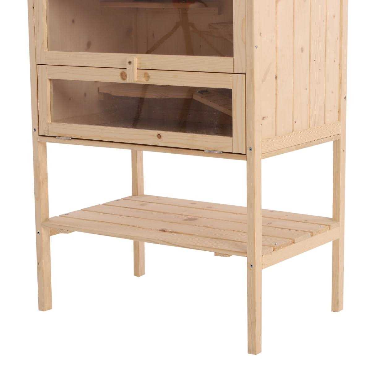 Wooden Hamster Cage S48919
