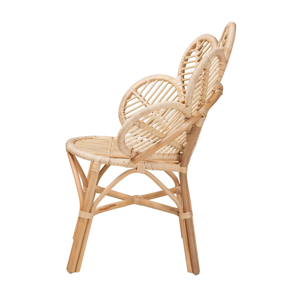 Natural Brown Rattan Chair X428