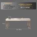 Modern Metal Computer Writing Desk with Shelf C786