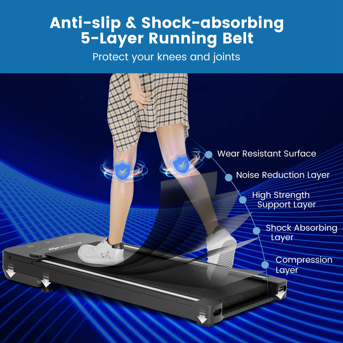 Under-Desk Walking Treadmill M327