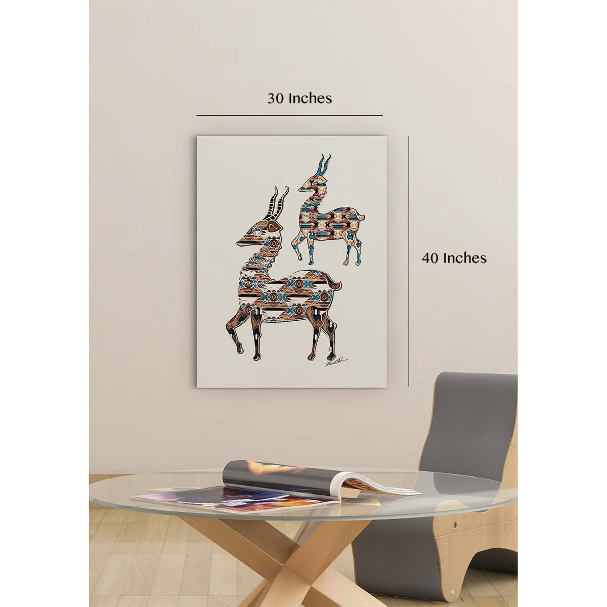 Multi-Color Matte Canvas G12789