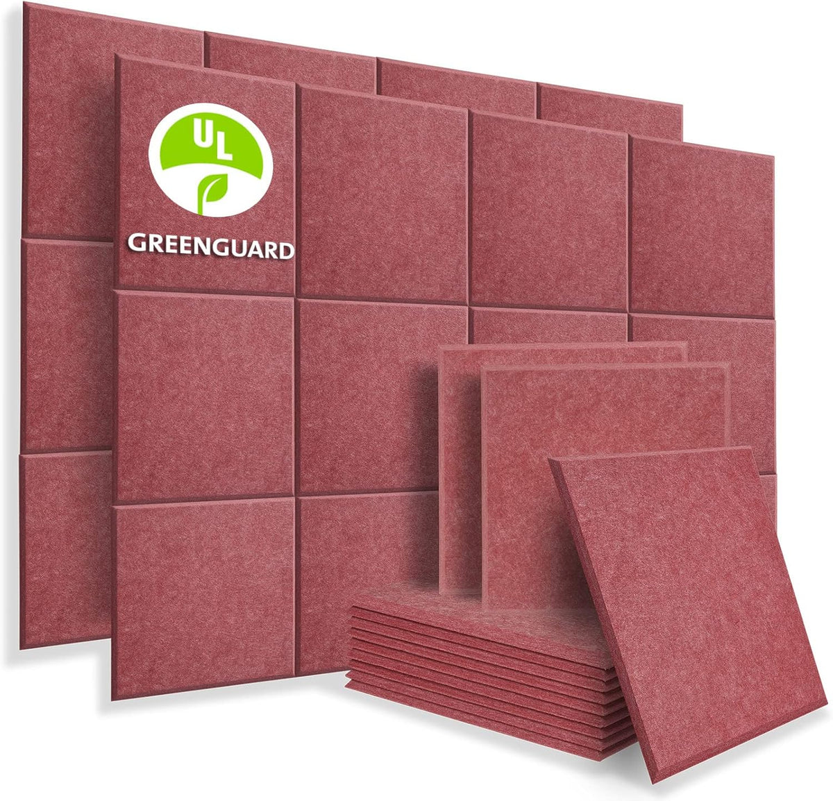 Art Acoustic Panels 12"x12" 6 Pack Sound Absorbing Wall Panel C499