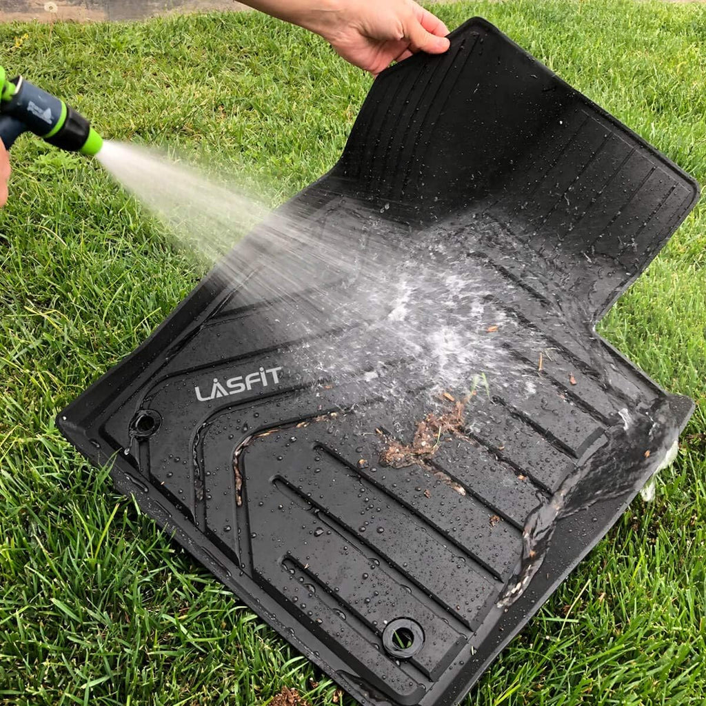 Black TPE Floor Liners for Toyota Tundra CrewMax Cab Q3085