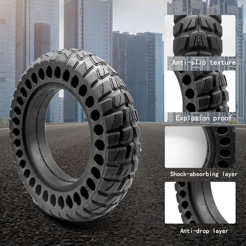 10 inch Solid Rubber Scooter Tires O6983