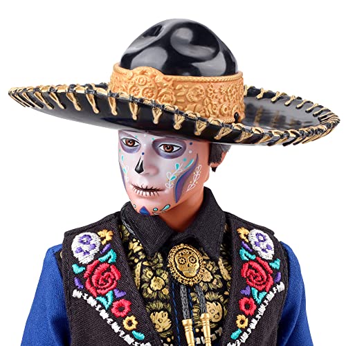 Fashion Doll with Shirt, Vest & Sombrero S8426