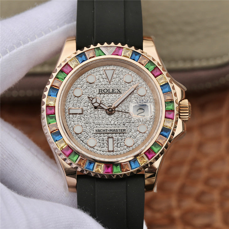 40mm Rubber Strap Watch T9576
