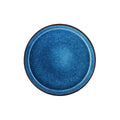 Stoneware Plate 21 cm Black Dark Blue B665930