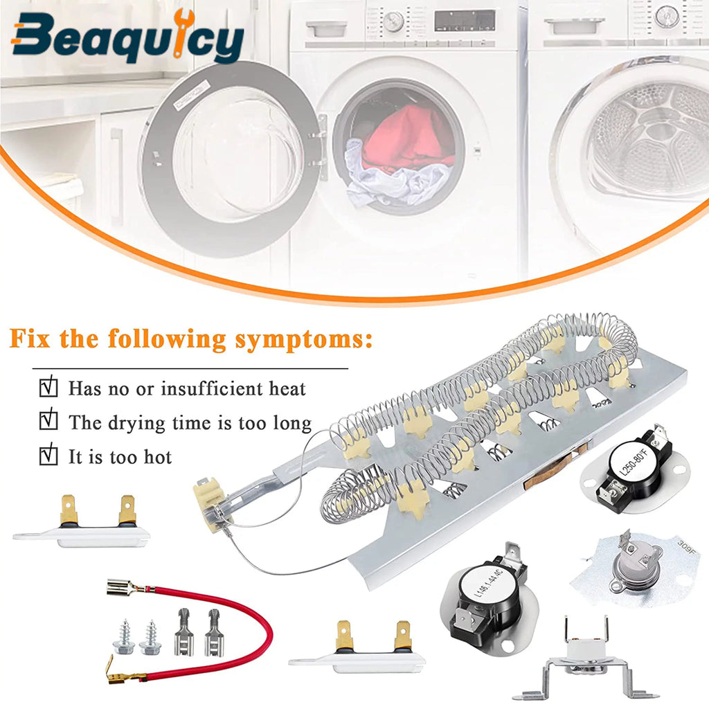 Dryer Heating Element with Thermal Fuse Kit B5911