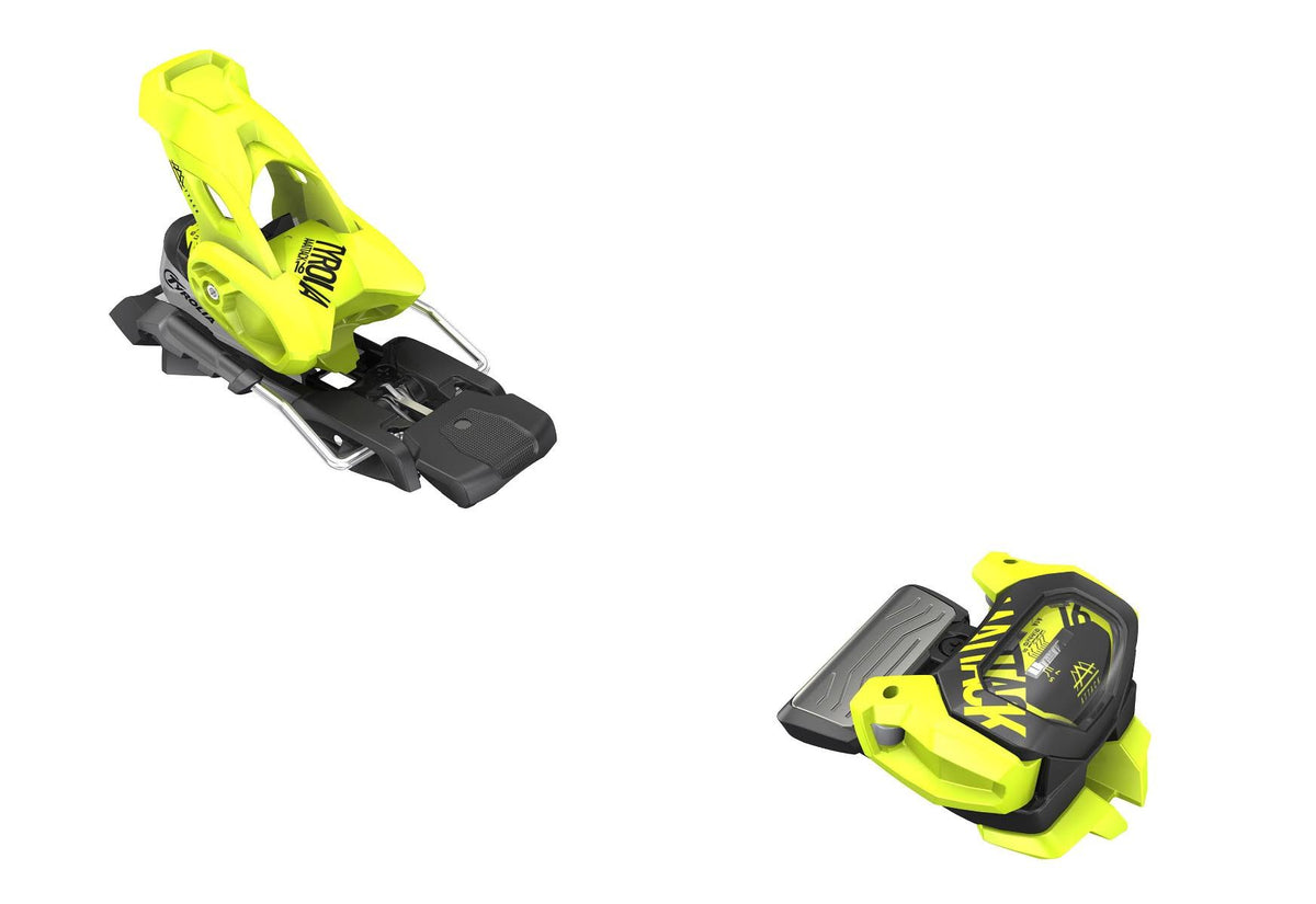 Flash Yellow Ski Bindings V61942