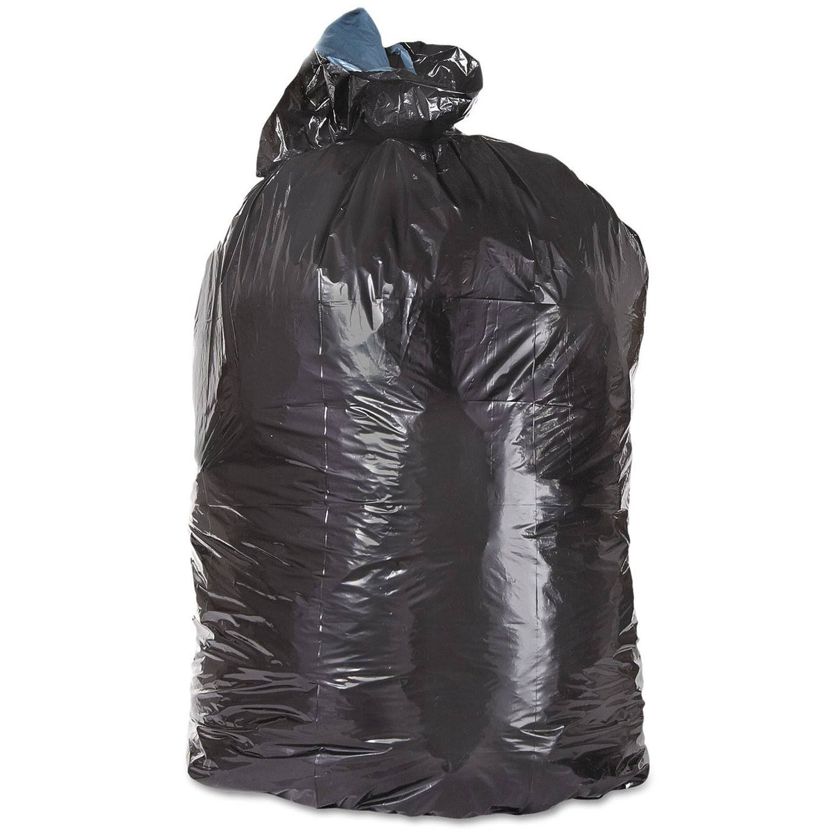 Low Density Repro Can Liners 38 x 58 60-Gallon 1.5-Mil Black 100/Case I1676