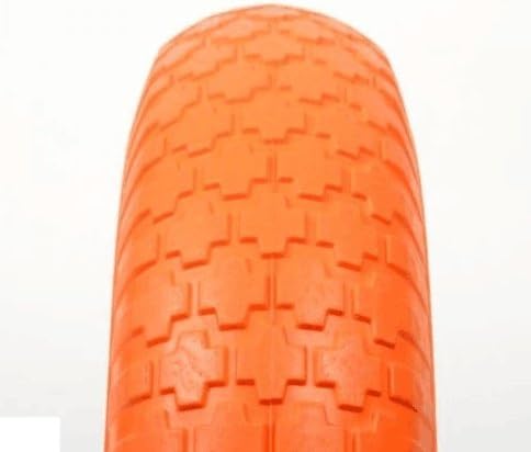 16" Flat Free Solid Foam Wheelbarrow Tire, 5/8 Axle, Pack of 2 Q436