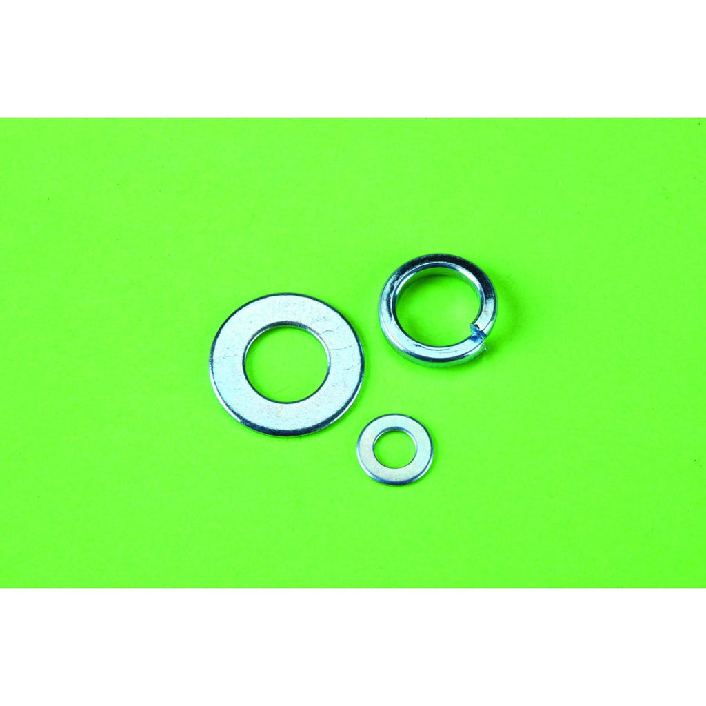 250 Piece Flat and Lock Washers S472