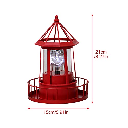 Solar Powered Lighthouse Outdoor Light T285852