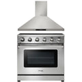 36 Electric Range and Range Hood B5811