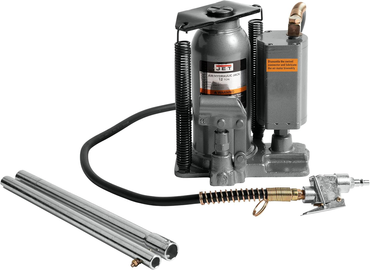 12-Ton Air/Hydraulic Bottle Jack E1406
