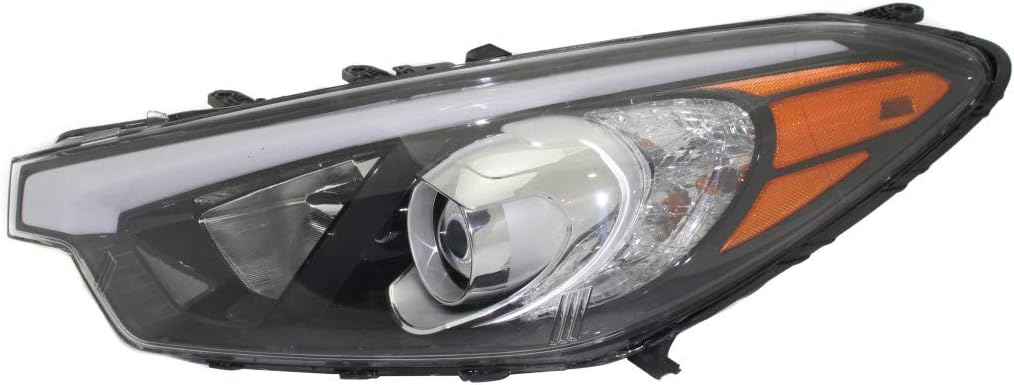Headlight Assembly Pair for Kia Forte Forte5 2014 2015 2016 Halogen B1734