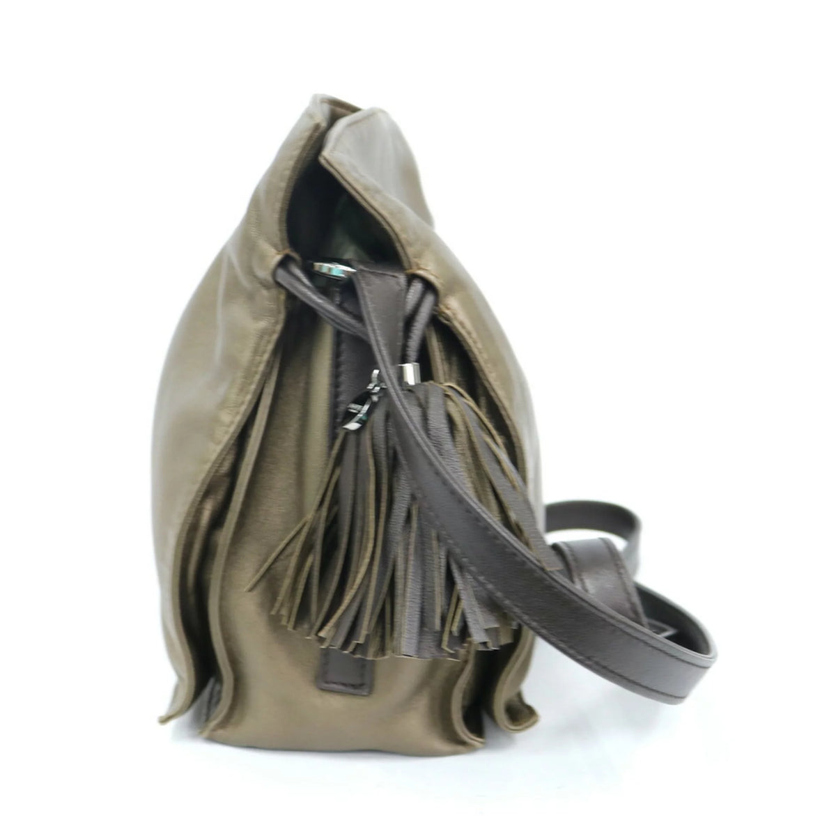 Pre-Owned Bronze Shoulder Bag I26378